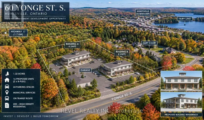 Vacant Land at 60 YONGE STREET S, Huntsville