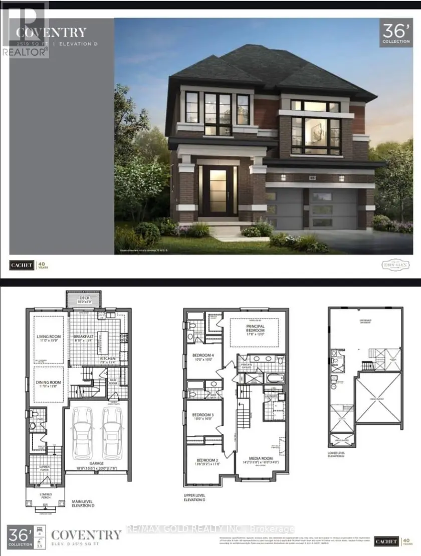 Detached at 98 PLAYER DRIVE, Erin