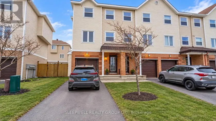 Townhouse at 231 KENNEVALE DRIVE, Ottawa