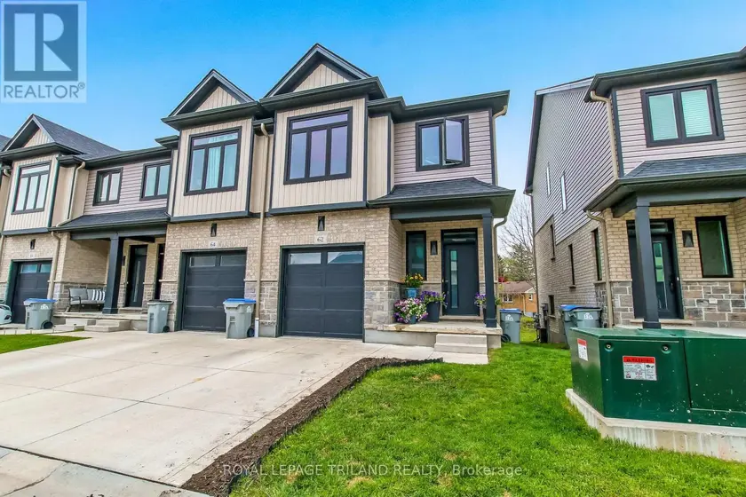 Townhouse at 62 - 601 LIONS PARK DRIVE, Strathroy-Caradoc