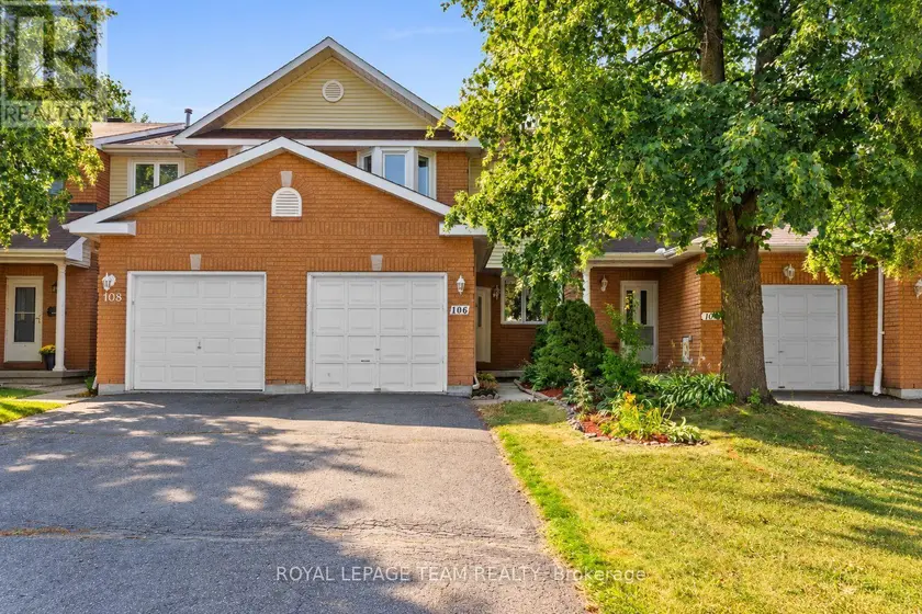 Townhouse at 106 WOODPARK WAY, Ottawa