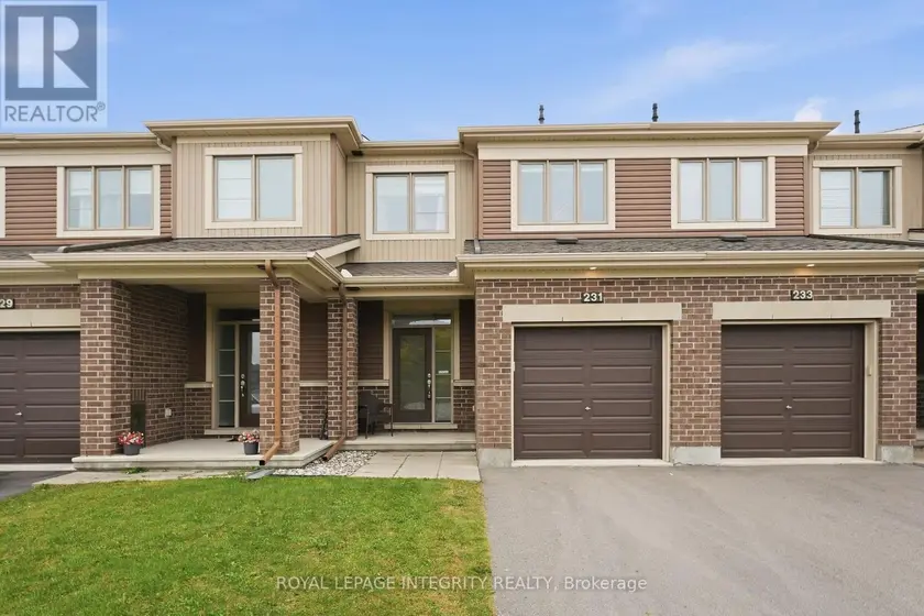 Townhouse at 231 MOUNTAIN SORREL WAY, Ottawa