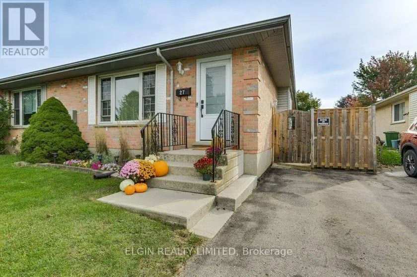 Semi-Detached/Link at 27 CARRIE CRESCENT, St. Thomas