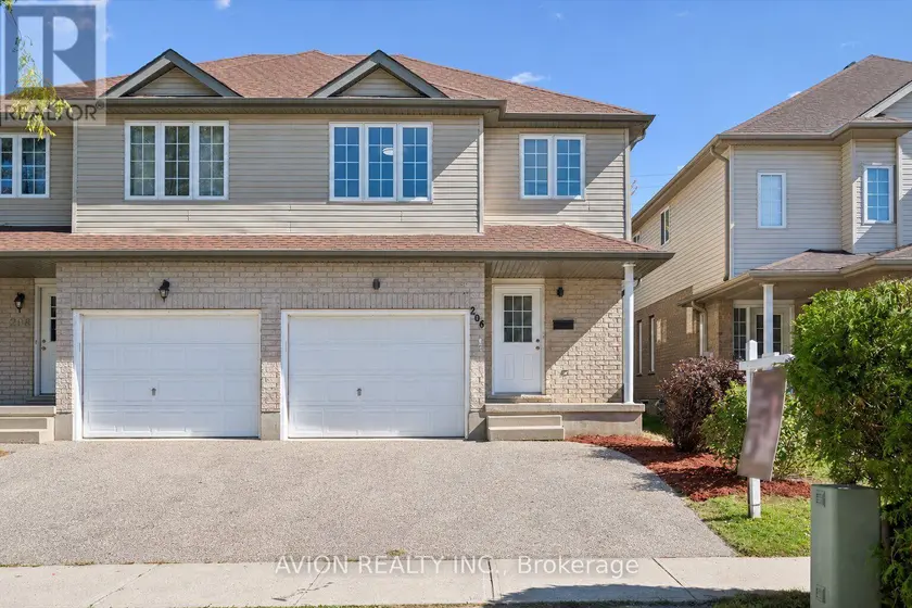 Semi-Detached/Link at 206 BUTTERCUP COURT, Waterloo