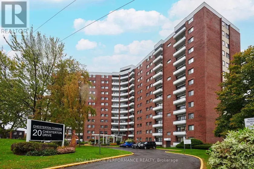 Apartment at 805 - 20 CHESTERTON DRIVE, Ottawa