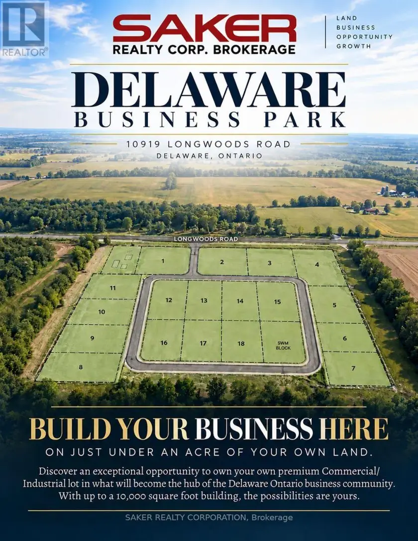 Vacant Land at 29 - 10919 LONGWOODS ROAD, Middlesex Centre