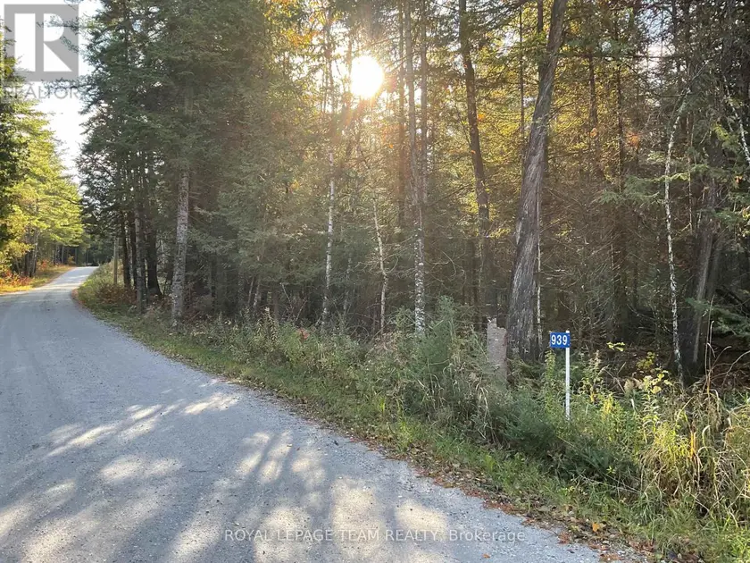 Vacant Land at 939 DARLING ROAD, Lanark Highlands