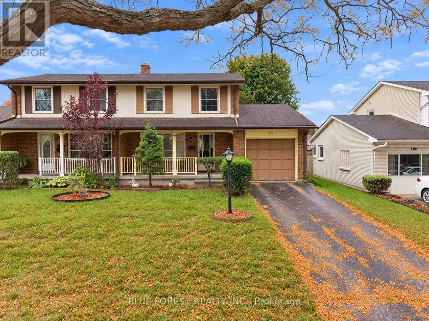 Semi-Detached/Link at 673 GALLOWAY CRESCENT, London South