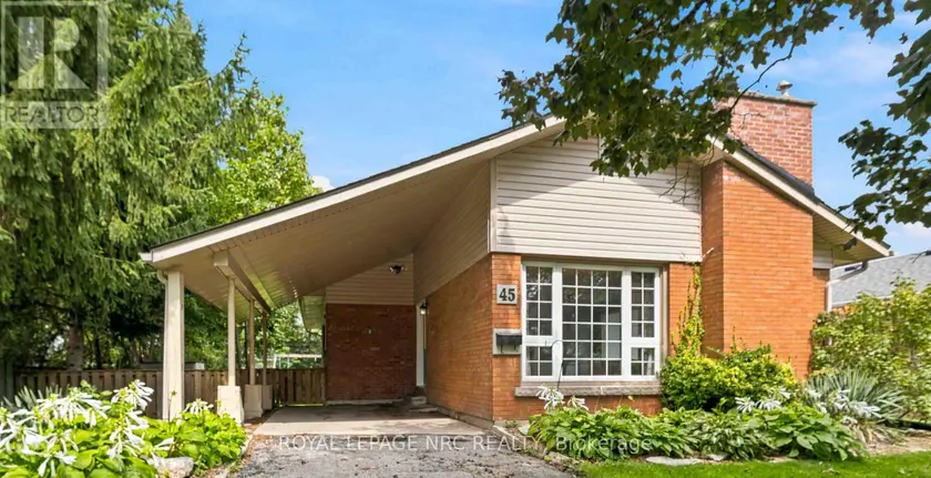 Detached at 45 WOODCROFT CRESCENT, Welland