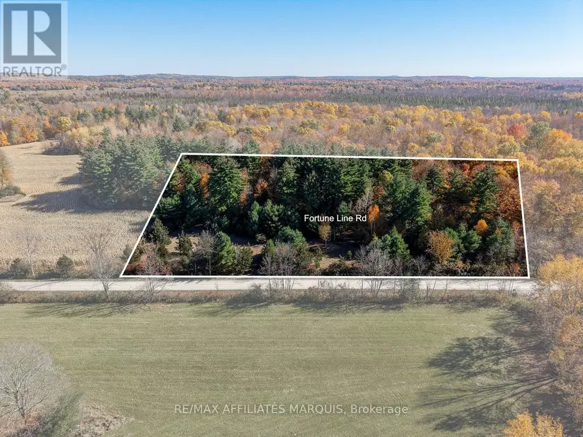 Vacant Land at 00 FORTUNE LINE ROAD, Rideau Lakes