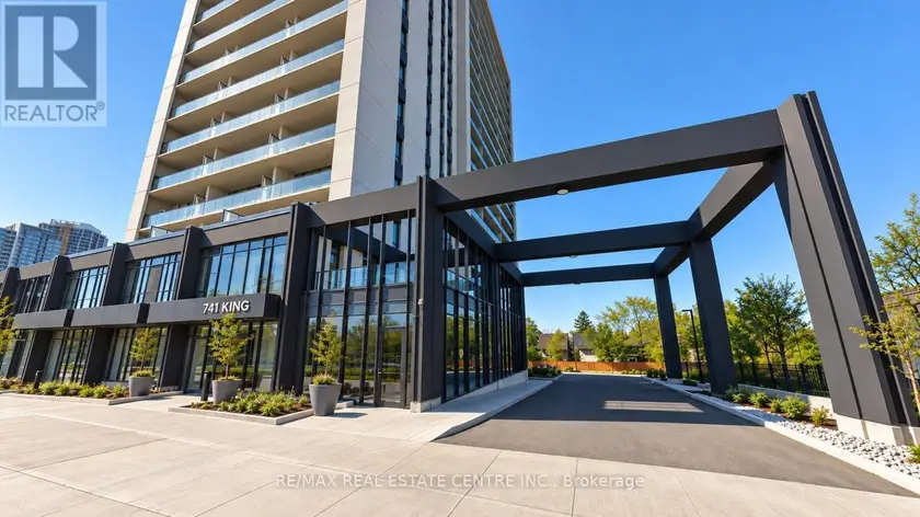 Apartment at 1705 - 741 KING STREET W, Kitchener