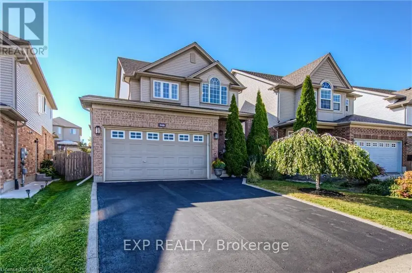 Detached at UPPER LEVEL - 308 COLTON CIRCLE, Kitchener
