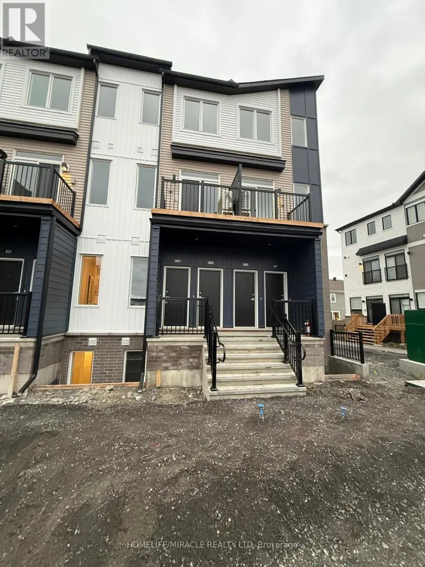 Townhouse at 843 UTOPIE PRIVATE, Ottawa