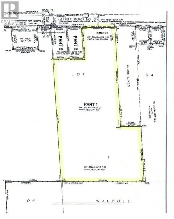 Vacant Land at PART 1 RAINHAM ROAD, Haldimand